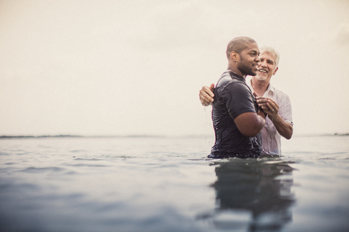 Pastor Baptizing