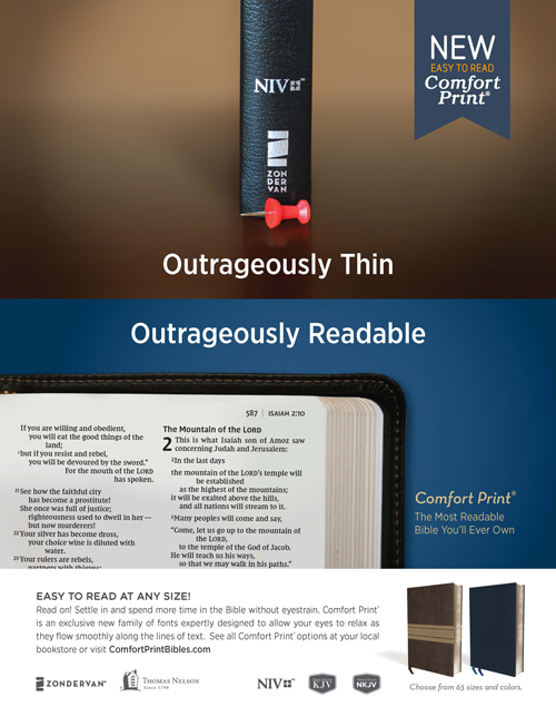 Zondervan Print Ad